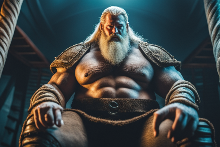 Image of a jotunn norse giant