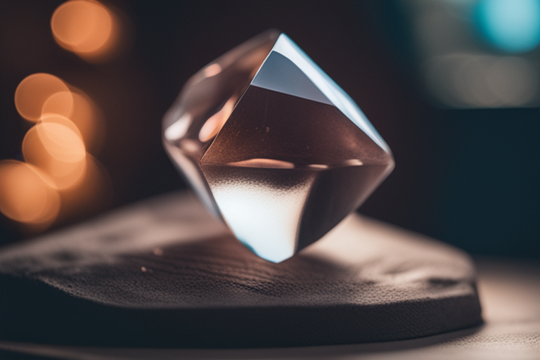 Image of a quartz crystal