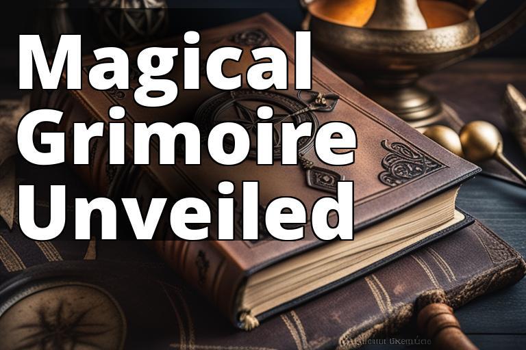 Begin Your Journey: Crafting Your First Grimoire